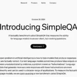 <trp-post-container data-trp-post-id='5818'>SimpleQA – Factuality Benchmark</trp-post-container>